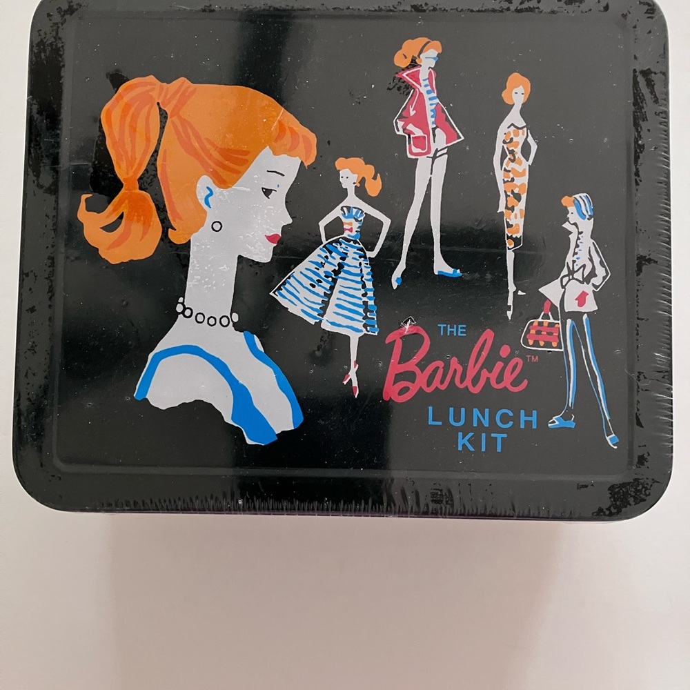 Hallmark Barbie Lunch Kit with Black and Colorful Design